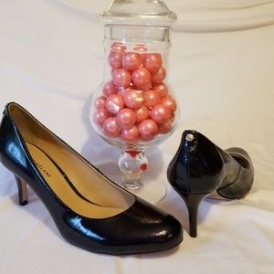 Midnight Purple Patent Leather Pumps